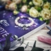 Женский браслет с Лунницей, бусиной Дзи Лотос и Троелунием, лунным камнем, розовым кварцем, турмалином и морганитом.
